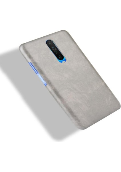 Retro Kılıf Için Xiaomi Poco X2 Retro Anti Scratch Lychee Desen Koruyucu (Yurt Dışından)