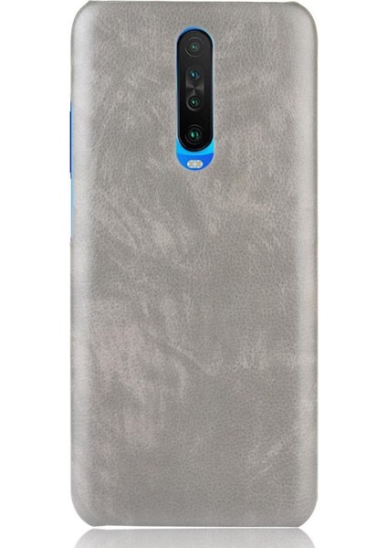 Retro Kılıf Için Xiaomi Poco X2 Retro Anti Scratch Lychee Desen Koruyucu (Yurt Dışından)