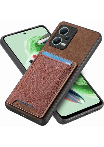 Xiaomi Redmi Için Not 12 5g Kot Cep Tasarım Manyetik Araç Montaj (Yurt Dışından)