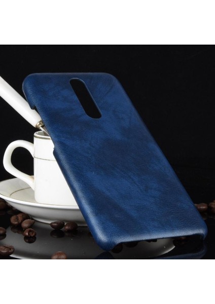 Retro Kılıf Için Xiaomi Poco X2 Retro Anti Scratch Lychee Desen Koruyucu (Yurt Dışından)