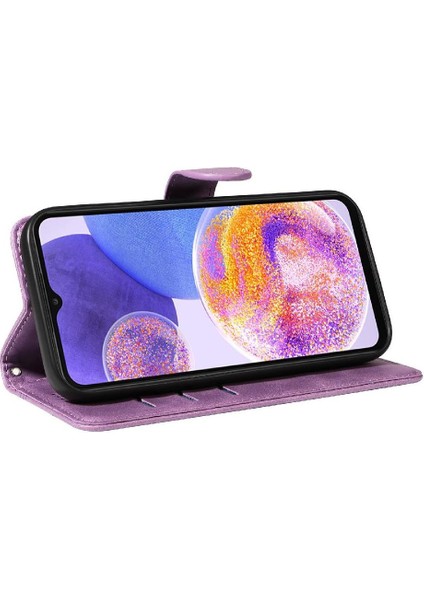 Samsung Galaxy M23 5g Için Filp Durumda Ayrılabilir Siyah Bilezik Cüzdan Telefon Kılıfı (Yurt Dışından) modelleri