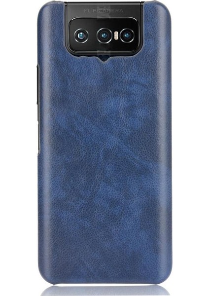 Asus Zenfone 7 Için Retro Kılıf/asus Zenfone 7 Pro Lychee Desen Retro Anti (Yurt Dışından)