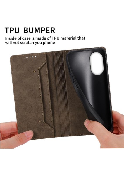 Oppo A38 4g Tpu Kart Yuvası Iş Rahat Kickstand Için Flip Case (Yurt Dışından) indirimleri