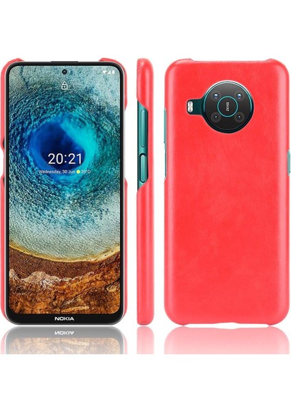 Nokia X10 Için Retro Durumda/nokia X20 Koruyucu Kapak Lychee Desen Anti (Yurt Dışından)