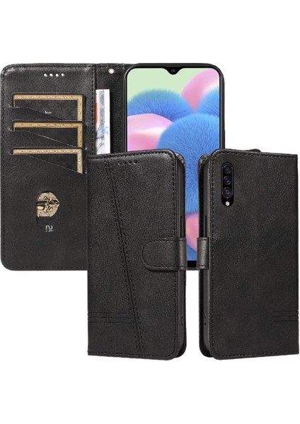 Samsung Galaxy A50/A50S/A30S Ayrılabilir Siyah Bilezik Pu Için Filp Durumda (Yurt Dışından) fırsatları