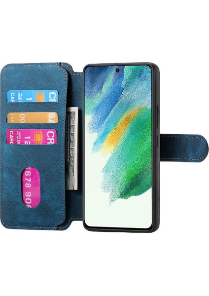 Samsung Galaxy S21 Fe Için Flip Case Kart Standı Cüzdan Retro Mıknatıs (Yurt Dışından) indirimleri