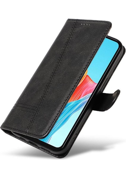 Oppo A38 4G/A18 4g Preslenmiş Pu Deri Cüzdan Telefon Kılıfı Için Filp Durumda (Yurt Dışından) fırsatları