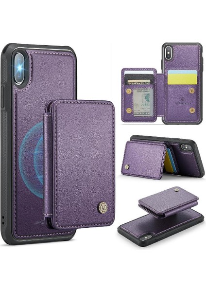 IPhone X/xs Manyetik 2 Için Kılıf 1 Işlevsellik Ayrılabilir Cüzdan (Yurt Dışından)