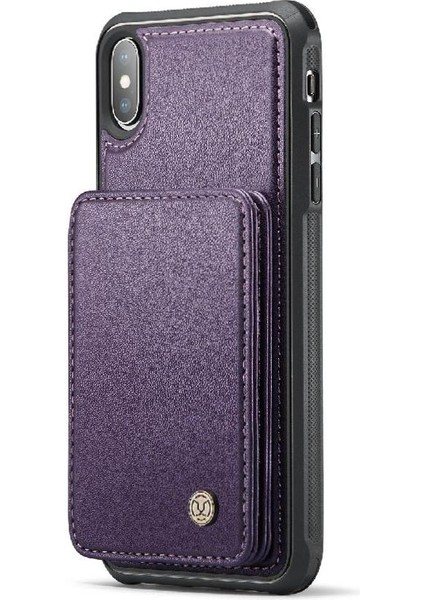 IPhone X/xs Manyetik 2 Için Kılıf 1 Işlevsellik Ayrılabilir Cüzdan (Yurt Dışından)