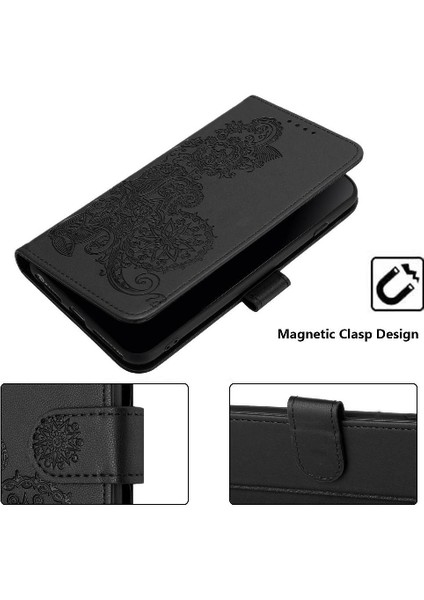 Kart Yuvası Standı Kickstand Koruyucu ile Samsung Galaxy A16 Için Flip Case (Yurt Dışından)