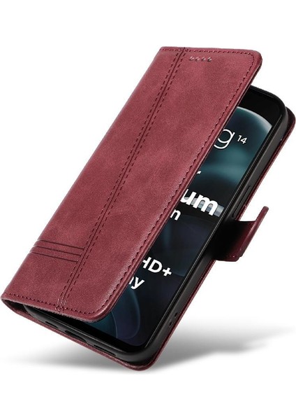 Motorola Moto G14 4g Cüzdan Telefon Kılıfı Için Filp Durumda Ayrılabilir Siyah ile (Yurt Dışından) fiyatları