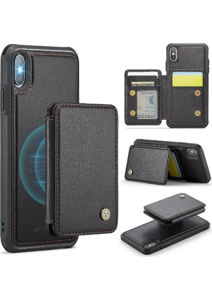IPhone X/xs Manyetik 2 Için Kılıf 1 Işlevsellik Ayrılabilir Cüzdan (Yurt Dışından)