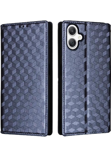 Samsung Galaxy A06 Manyetik Kapatma Cüzdan 3D Desen Kartı Için Flip Case (Yurt Dışından)