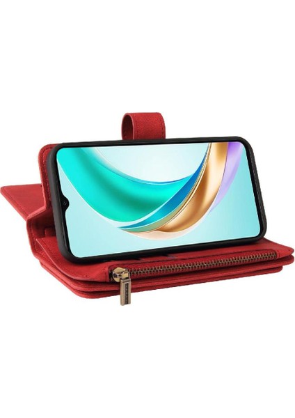 Kart ile Onur X6B Fermuar Poket Onbeş Kart Yuvaları Için Cüzdan Telefon Kılıfı (Yurt Dışından) fırsatları