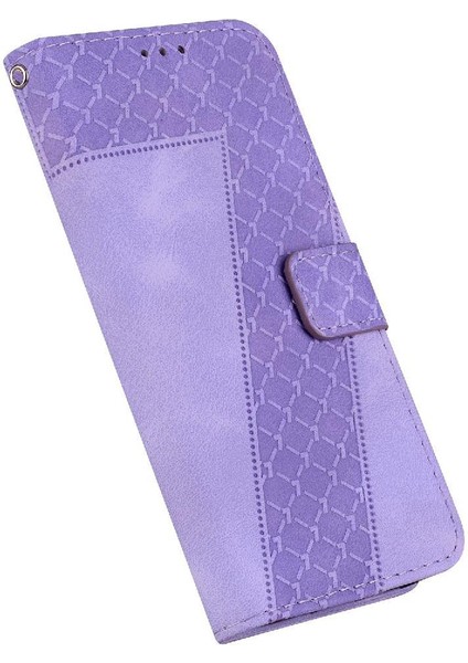 Onur X6B Cüzdan Flip Folio Kapak Için Telefon Kılıfı Kabartmalı Desen Pu Kart (Yurt Dışından) modelleri