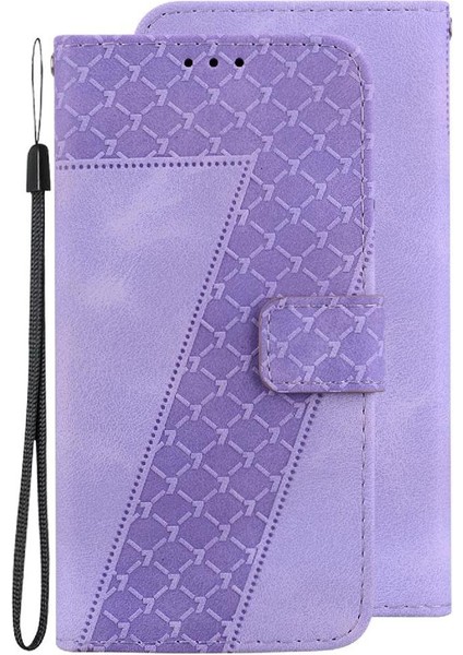 Onur X6B Cüzdan Flip Folio Kapak Için Telefon Kılıfı Kabartmalı Desen Pu Kart (Yurt Dışından) indirimleri