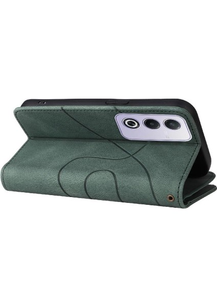 Oppo A3 Pro 5g Için Kılıf Fermuar Cüzdan Tarzı Dokuz Kart Yuvaları ile Kart (Yurt Dışından)