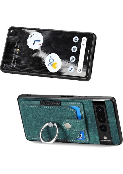 Google Piksel 7 Pro Için Kılıf Standı Manyetik Araç Montaj Crad Yuvası Halka Tutucu (Yurt Dışından) fırsatları