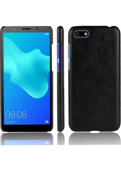 Huawei Y5 Başbakan 2018 Için Retro Kılıf/onur 7A Lychee Desen Koruyucu (Yurt Dışından)