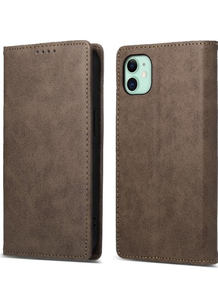 IPhone 11 Için Flip Case Kart Yuvası Tpu Iş Rahat Kickstand Darbeye (Yurt Dışından) indirimleri