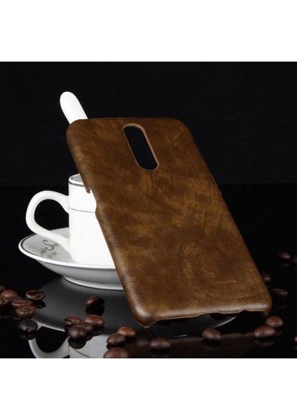 Oppo A9 Lychee Desen Retro Uyumluluk Anti Scratch Için Retro Kılıf (Yurt Dışından) fiyatları