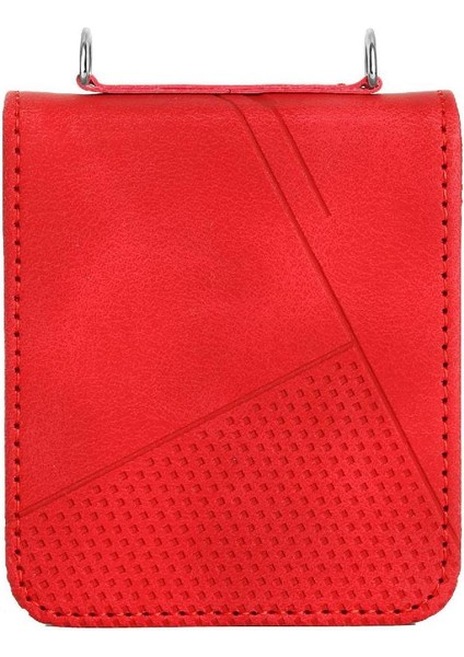 Samsung Galaxy Z Flip 6 5g Kickstand Deri Çanta Kartı Için Telefon Kılıfı (Yurt Dışından) modelleri