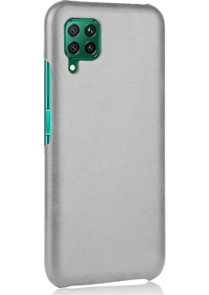 Huawei P40 Lite Koruyucu Kapak Için Retro Kılıf Uyumluluk Lychee Anti (Yurt Dışından)