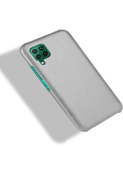 Huawei P40 Lite Koruyucu Kapak Için Retro Kılıf Uyumluluk Lychee Anti (Yurt Dışından)