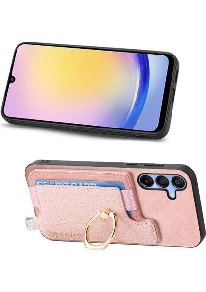 Samsung Galaxy A25 Manyetik Halka Standı Tutucu Magsafe Uyumlu (Yurt Dışından)
