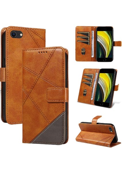 Elmas Dikiş ve Kart Yuvası Yüksek Kalite ile IPhone 7/8 Için Flip Case (Yurt Dışından)