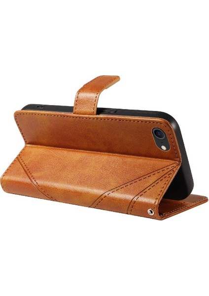 Elmas Dikiş ve Kart Yuvası Yüksek Kalite ile IPhone 7/8 Için Flip Case (Yurt Dışından)