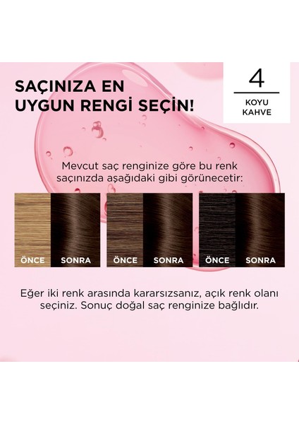 Excellence Yenilenmiş Ambalaj Saç Boyası - Koyu Kahve x 3 adet