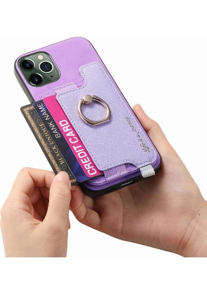 IPhone 11 Için Kılıf Pro Max Manyetik Magsafe Uyumlu Halka Standı Tutucu (Yurt Dışından)