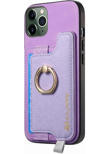 IPhone 11 Için Kılıf Pro Max Manyetik Magsafe Uyumlu Halka Standı Tutucu (Yurt Dışından)