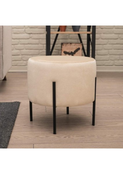 Dior Dekoratif Puf - Krem 40X40X40 cm fiyatları