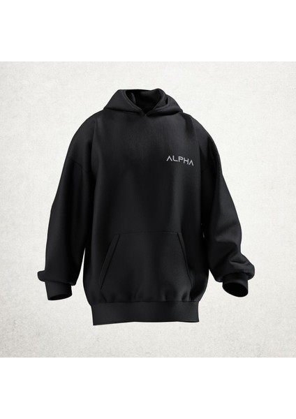 Alfa Tasarımlı Unisex Hoodie