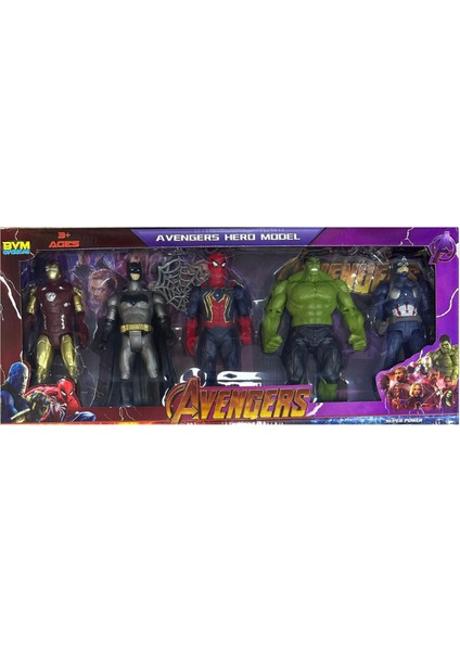 Avengers Yenilmezler Serisi 5'li Set