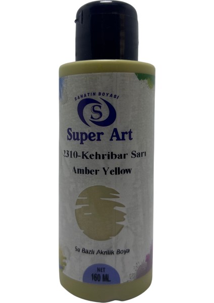 Superart Akrilik Boya Kehribar 100 ml