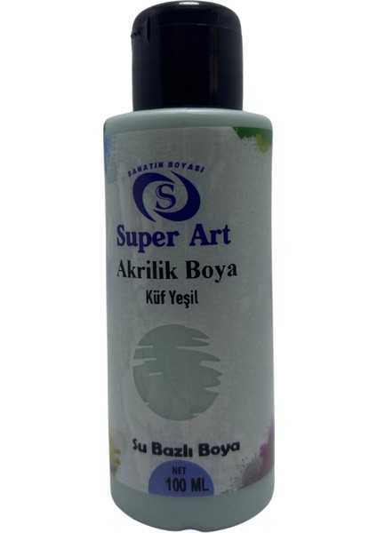 Superart Akrilik Boya Küf Yeşil 100 ml