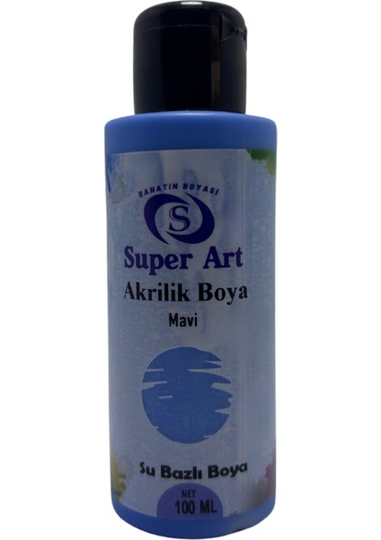 Superart Akrilik Boya Mavi 100 ml