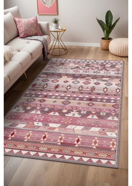 Sanes Şönil Pamuk Tabanlı Salon Halısı Kaymaz Yıkanabilir Çevre, Hayvan Dostu fiyatları