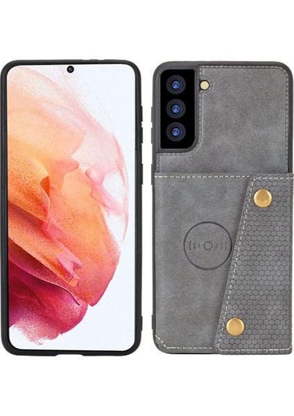 Samsung Galaxy S24 Ultra Darbeye Koruyucu Kickstand Için Cüzdan Kılıf (Yurt Dışından)