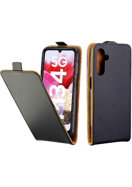 Samsung Galaxy M34 5g Koruyucu Kapak Için Dikey Flip Case Kart Yuvası (Yurt Dışından)