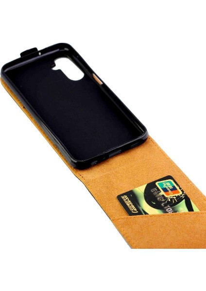 Samsung Galaxy M34 5g Koruyucu Kapak Için Dikey Flip Case Kart Yuvası (Yurt Dışından)