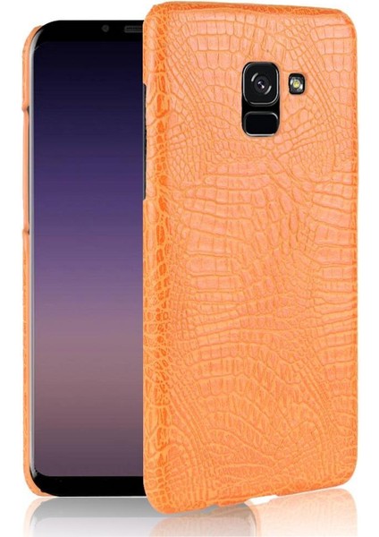 Samsung Galaxy A7 Için Şık Klasik Durumda 2018/A8 Artı 2018 Klasik Anti (Yurt Dışından)
