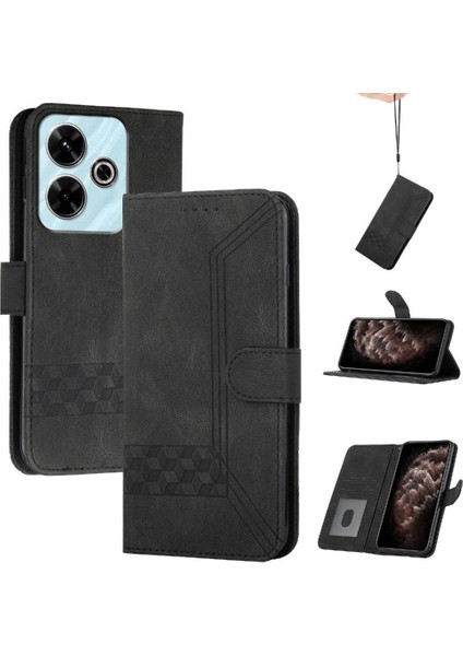 Kullanışlı Xiaomi Redmi 13 Cüzdan Kartı Kapağı Pu Deri ile Uyumlu (Yurt Dışından)