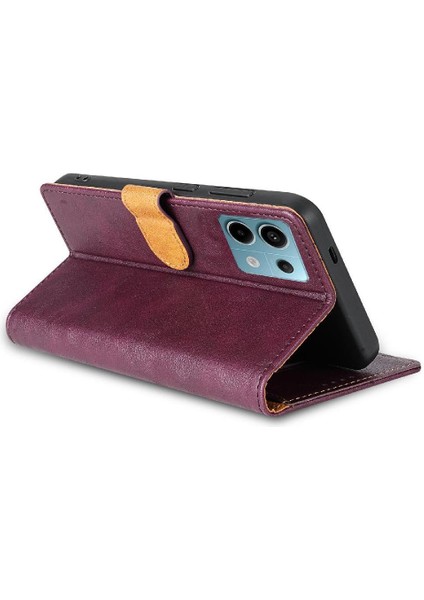 Xiaomi Redmi Not 13 Için Flip Case 5g Yan Cep Çift Katmanlı Koruma (Yurt Dışından)