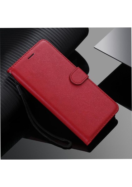 Xiaomi Redmi Için Flip Case 13 4g Yüksek Kalite Deri Klasik Düz Renk (Yurt Dışından)