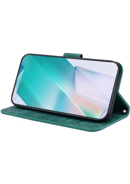 Realme Gt 6t Için Kılıf Cüzdan Kılıf Tutucu Kapak Flip Folio Kabartmalı Sevimli (Yurt Dışından)