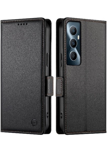 Realme C65 Flip Cüzdan Günlük Kullanım Kart Yuvaları Iş Için Flip Case (Yurt Dışından) fırsatları